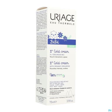 Uriage Bebe 1er Cold Cream Edelweiss Bio 75ml