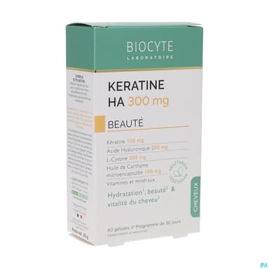 Biocyte Keratine Ha 300mg Gelule 60
