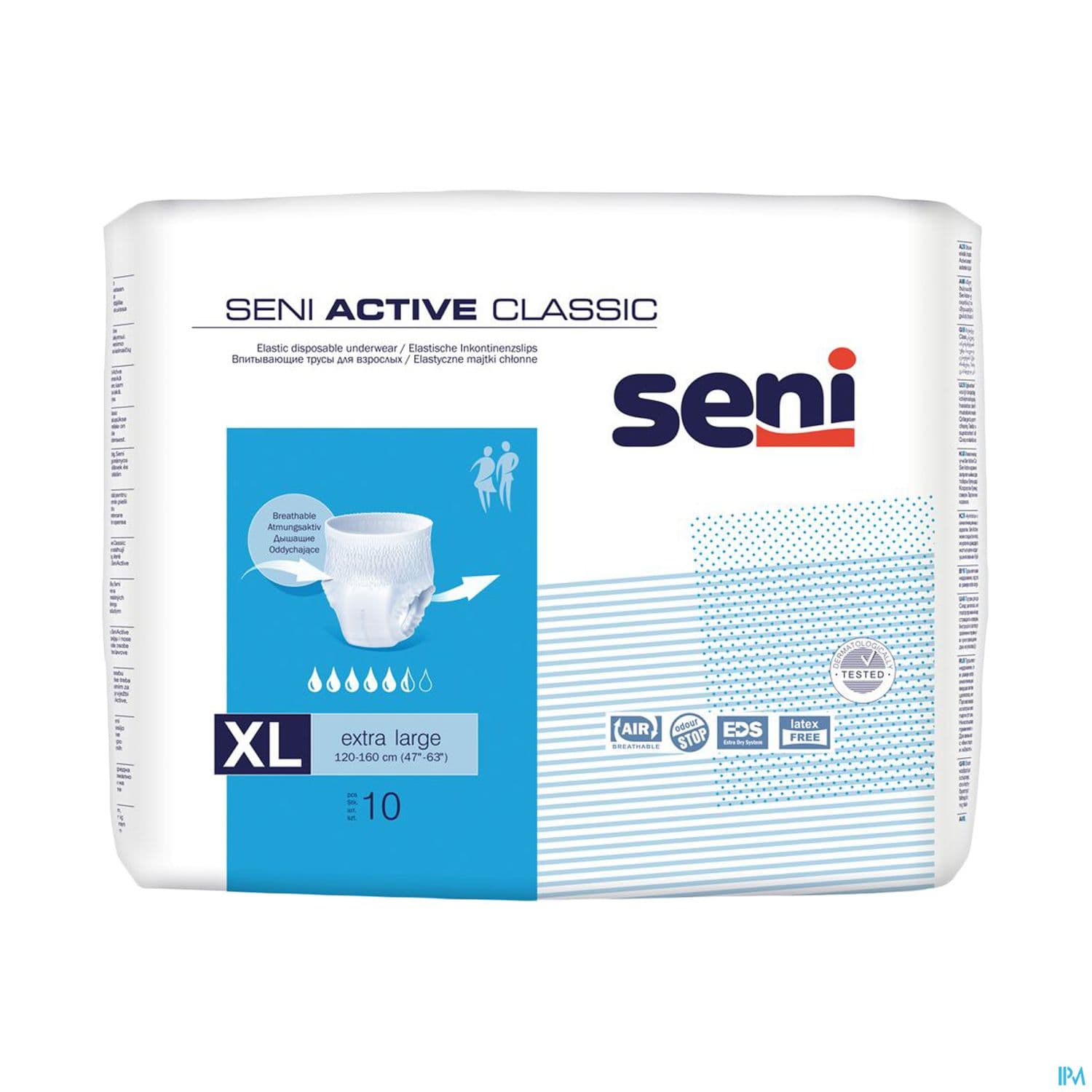 SENI ACTIVE CLASSIC PANTS XL 10