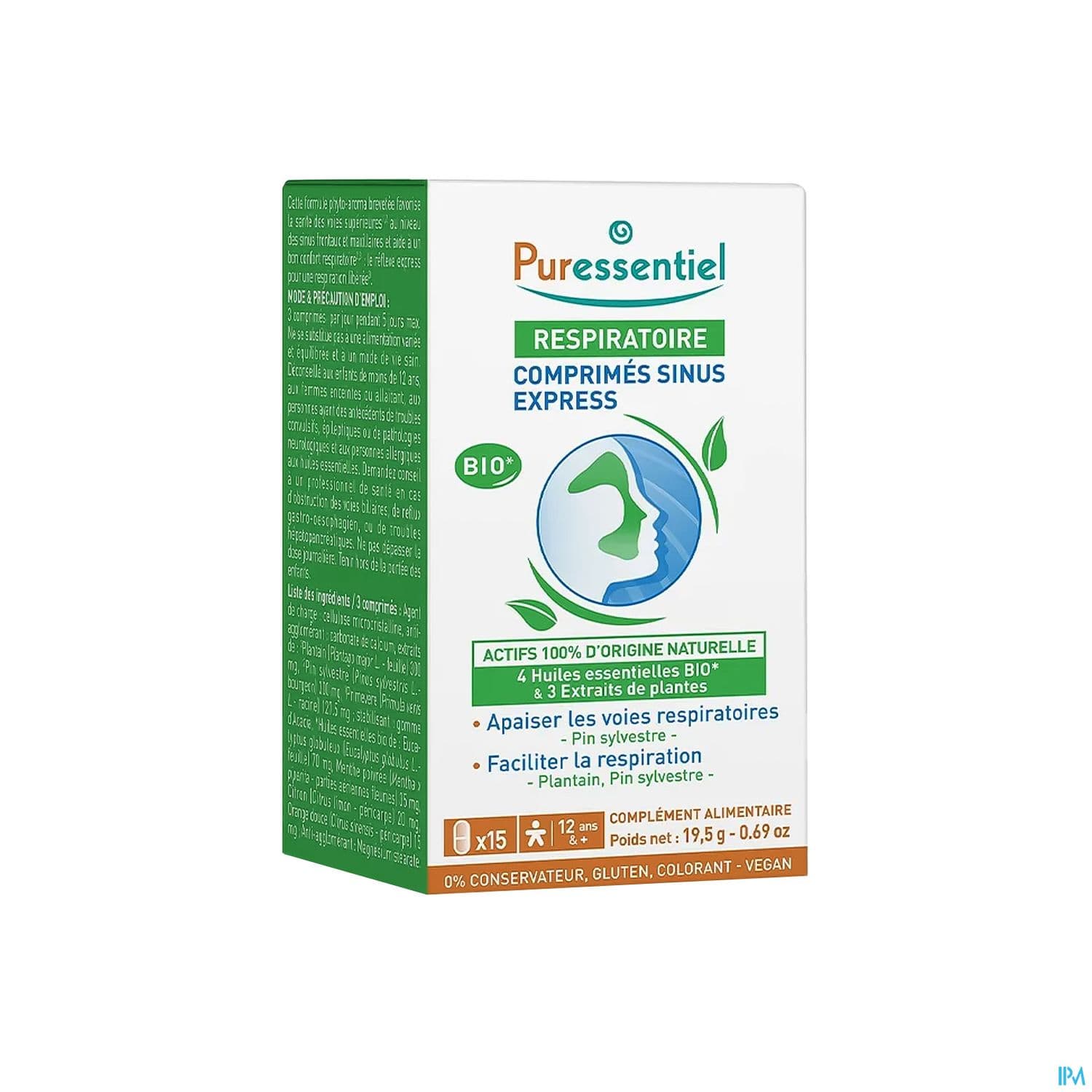 Puressentiel Sinus Express Comprime 15