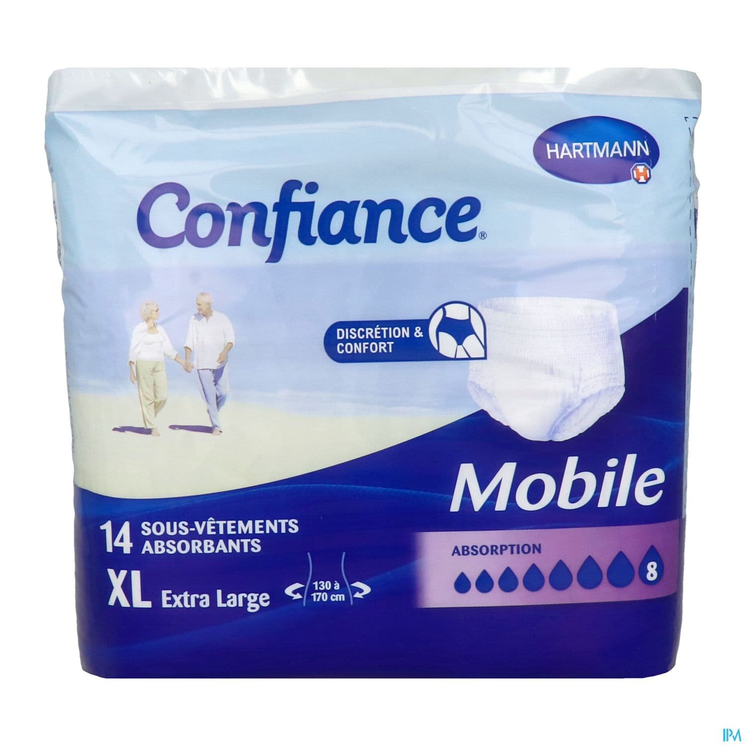 Hartmann Confiance Mobile Absorption 8 Slip Absorbant Xl 14