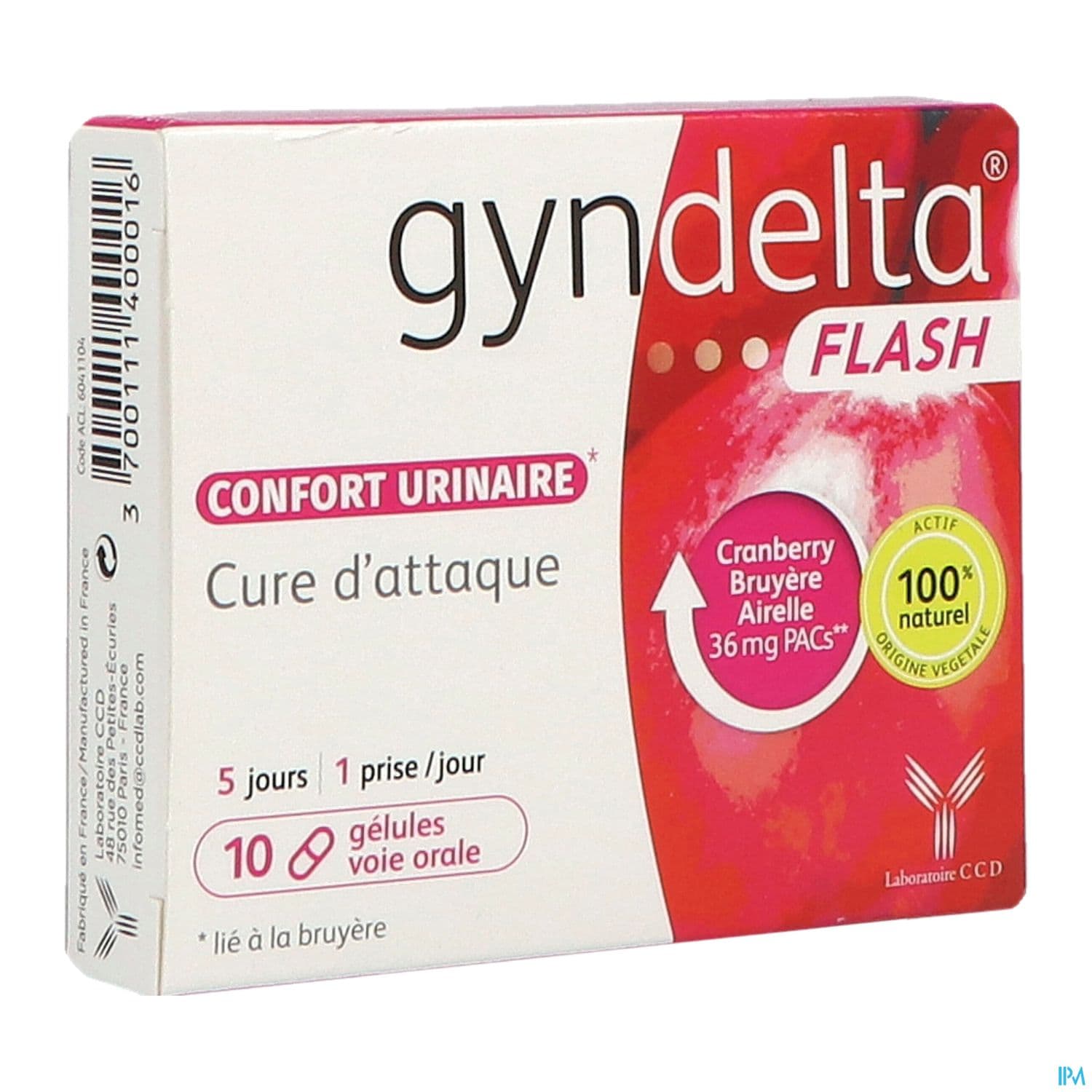 GYNDELTA FLASH GELUL 10