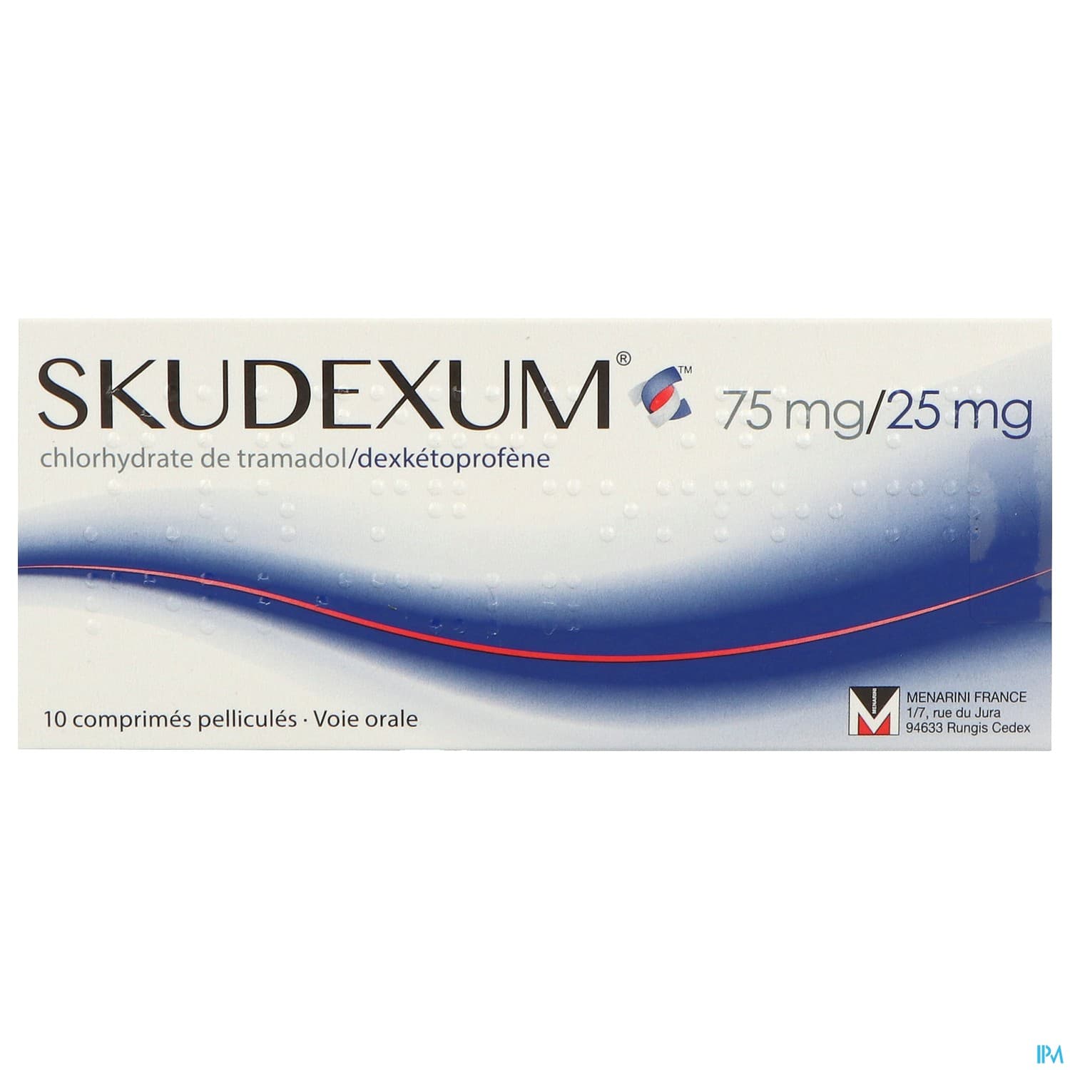 Skudexum 75mg/25mg Comprime 10