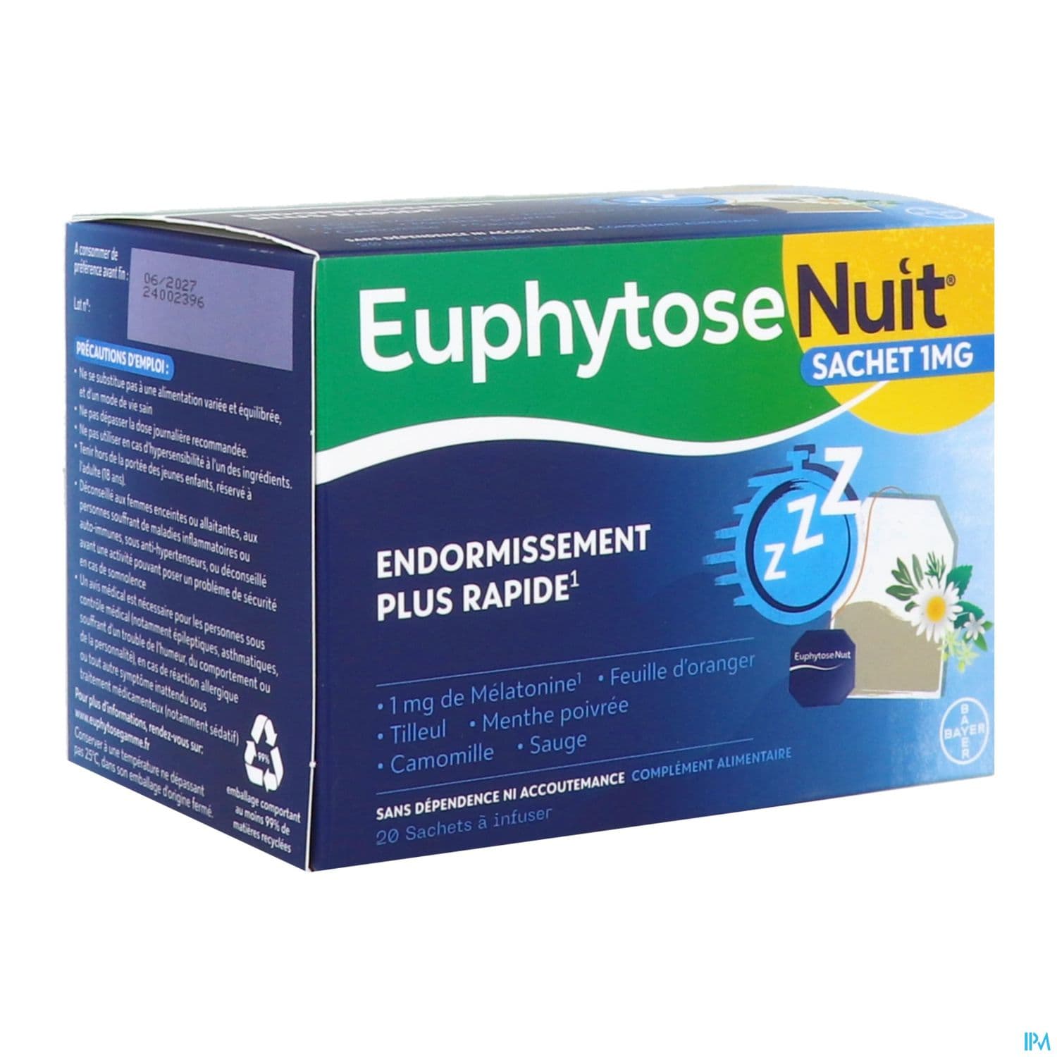 EUPHYTOSE NUIT SACHET 20