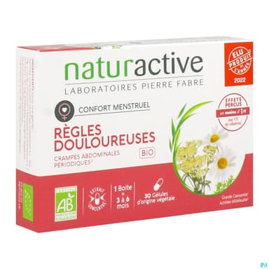 REGLES DOULOUREUSES NATURACTIV 30