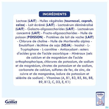GALLIA CALISMA RELAIS 2E AGE 830G
