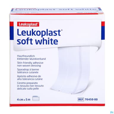 LEUKOPLAST SOFT WHIT PANS BDE5X4CM