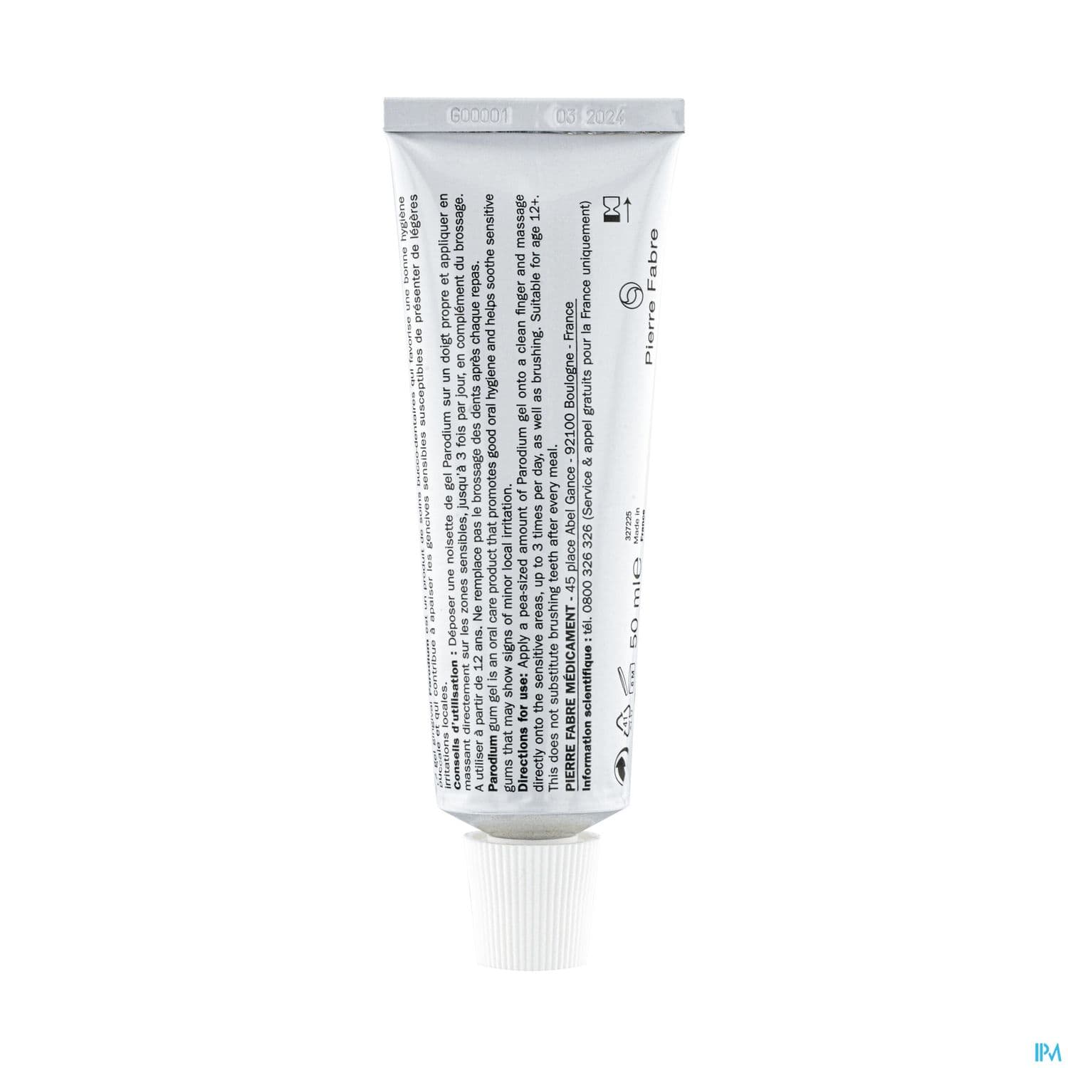 PARODIUM SOIN GEL GINGIVAL 50 ML