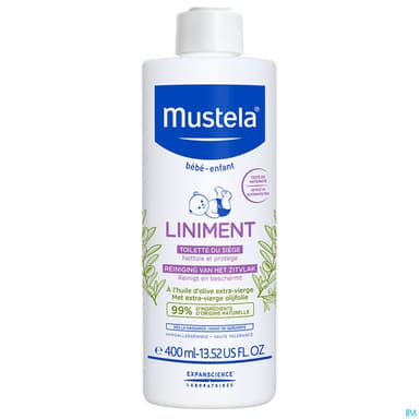 MUSTELA BB LINIMENT FL POMPE 400ML