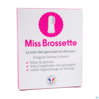Miss Brossette Doigtier Brosse A Dents