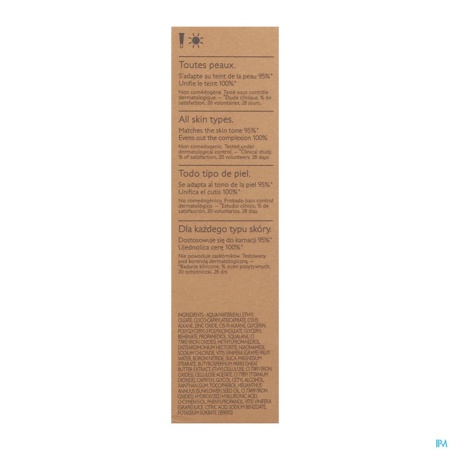 Caudalie Vinocrush Creme Teintee 4 30ml