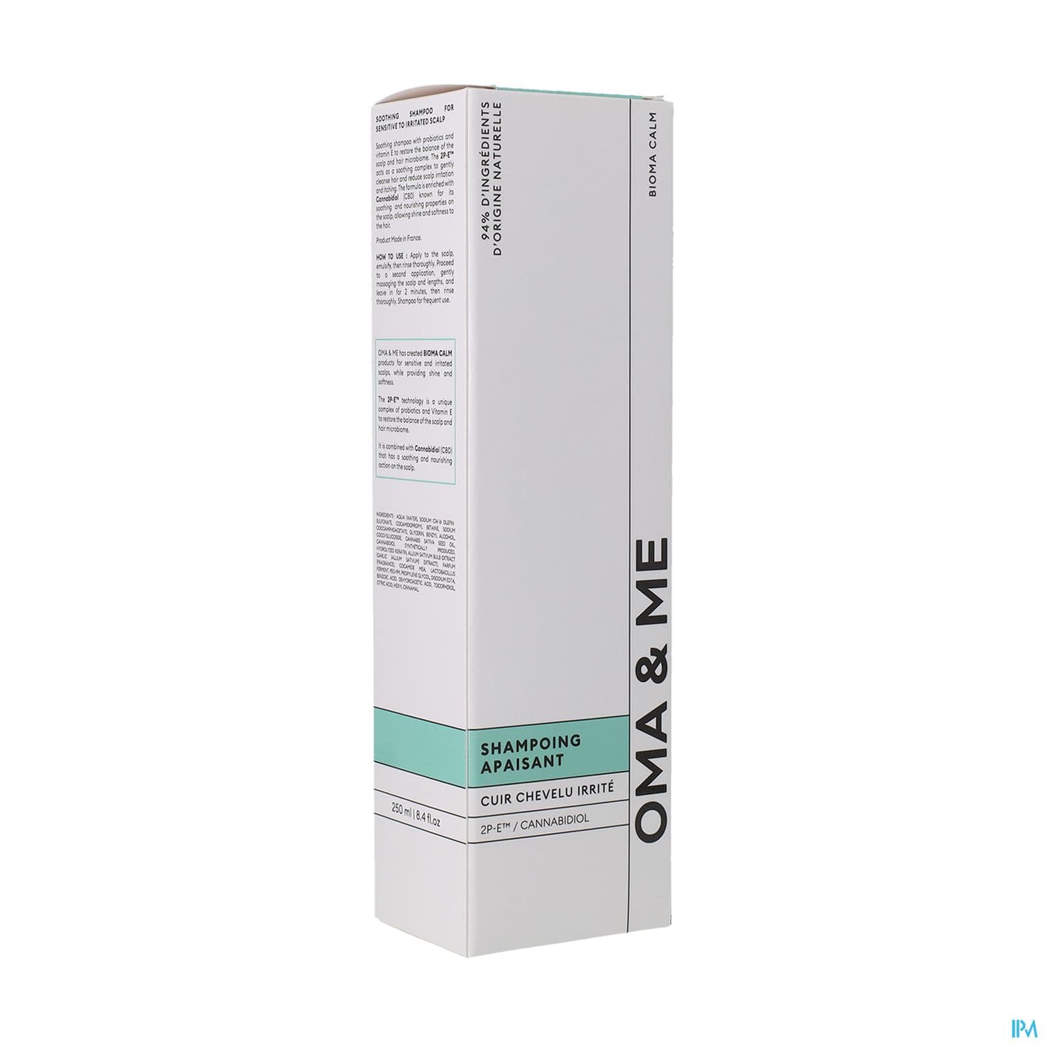 OMA&ME SH APAISANT CBD 250ML