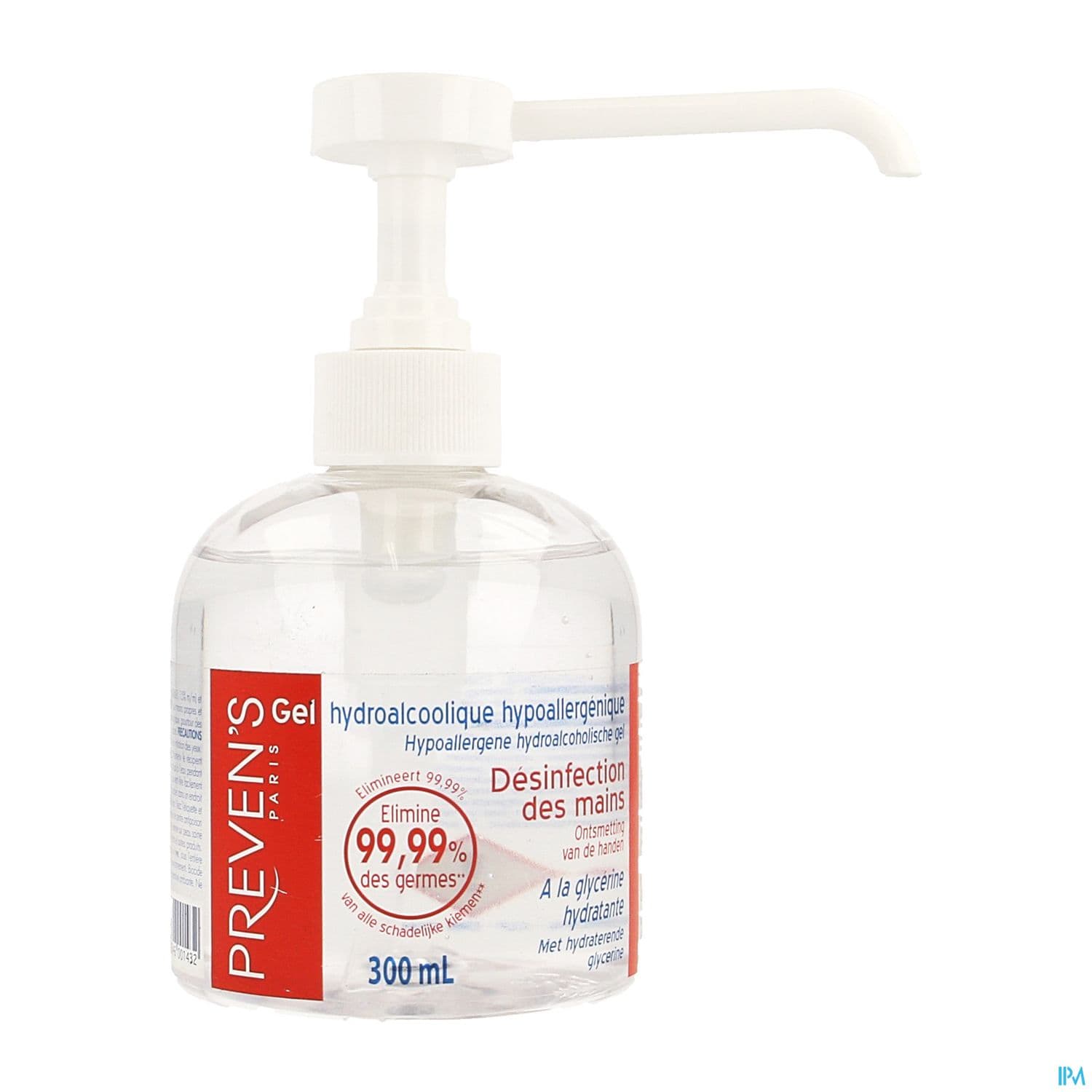 Prevens Gel Hydroalcoolique Sans Parfum 300ml