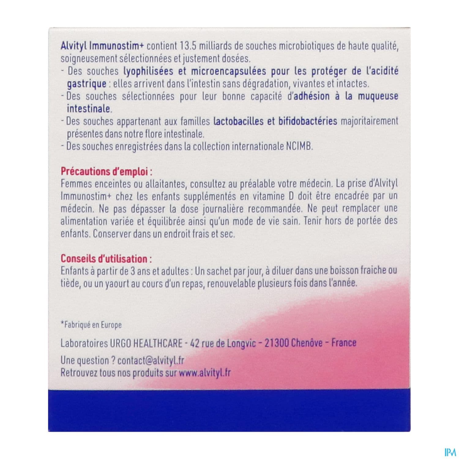 ALVITYL IMMUNOSTIM+ SACH 30