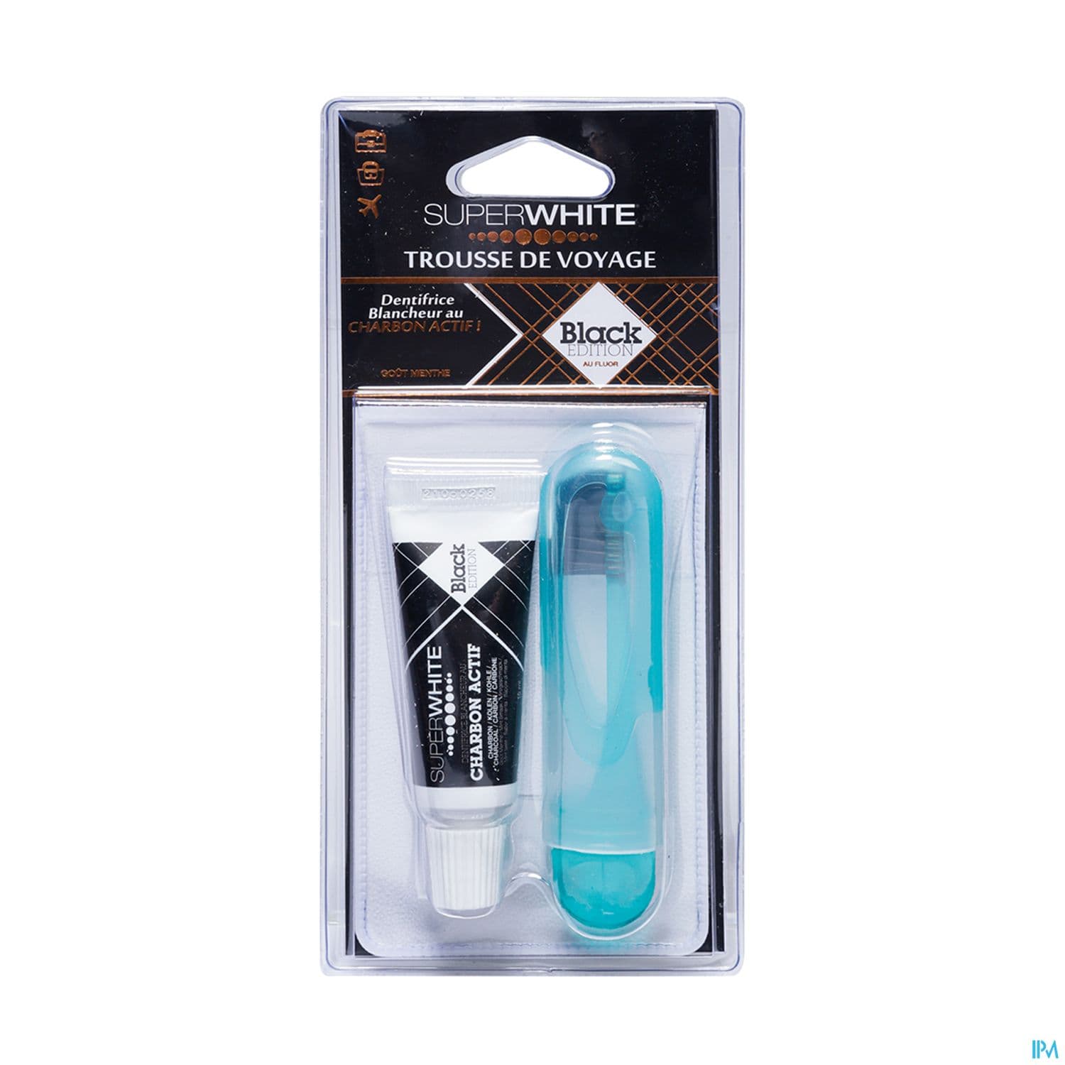 SUPERWHITE TROUSSE VOYAGE BLACK ED