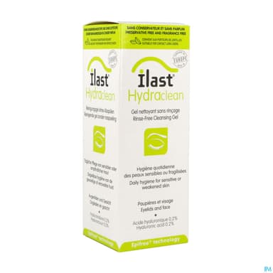 Ilast Hydra Gel Nettoyant Paupieres Cils 50ml