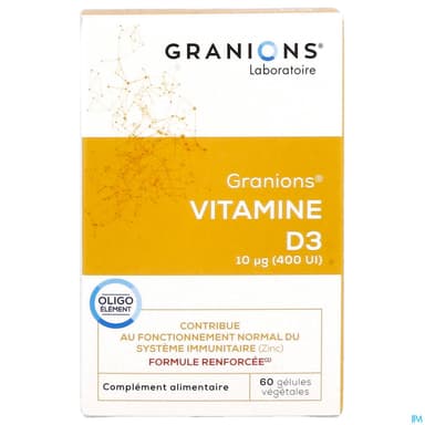 GRANIONS VIT D3 GELUL 60