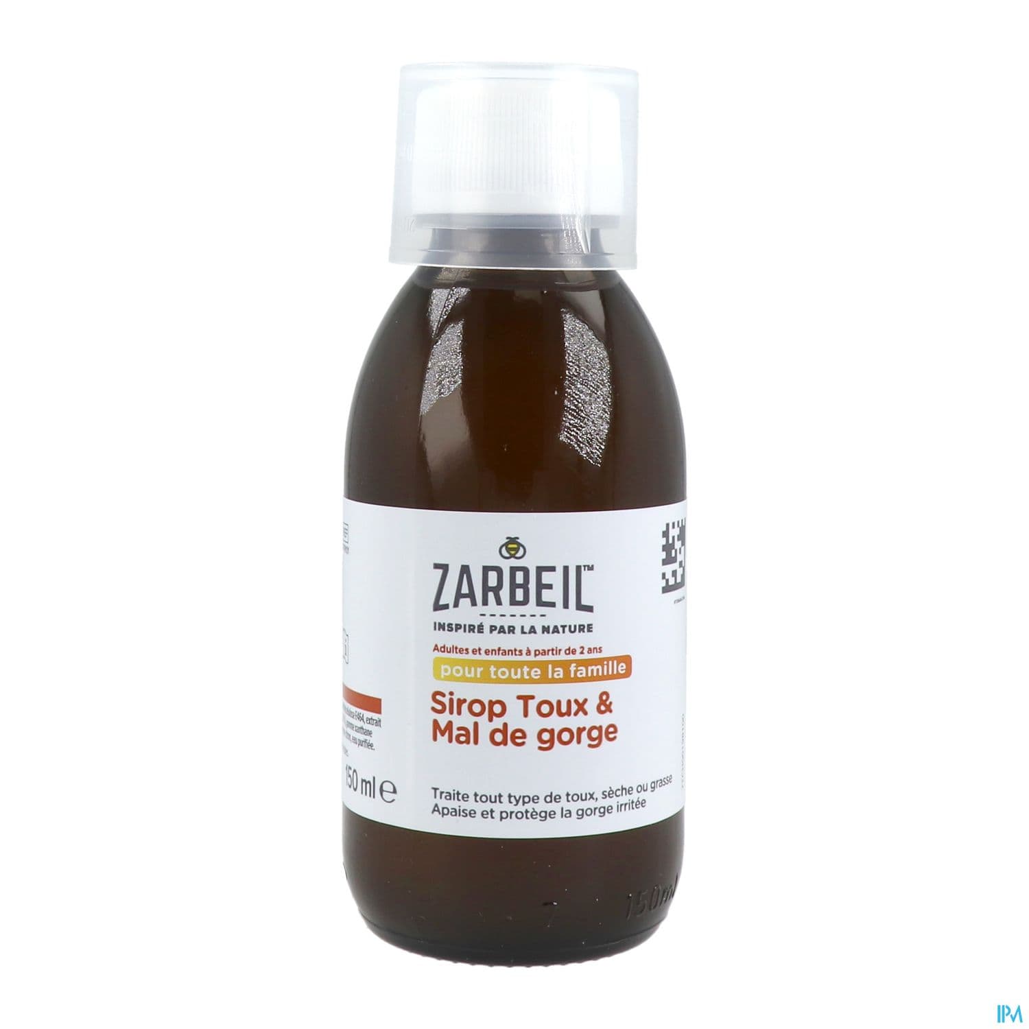 ZARBEIL SIROP AD/ENF TX&GORG 150ML