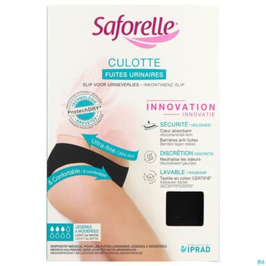 Saforelle Culotte Fuites Urinaires T38