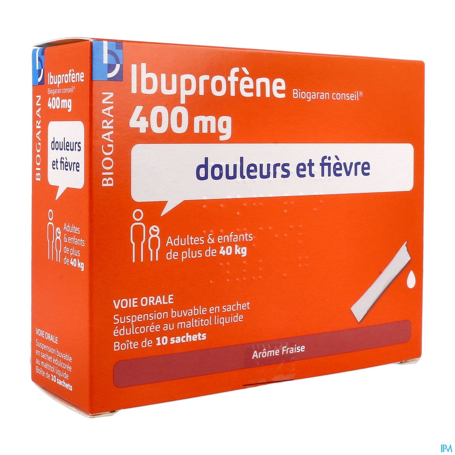 IBUPROFENE 400MG BIOG CONS SACH 10