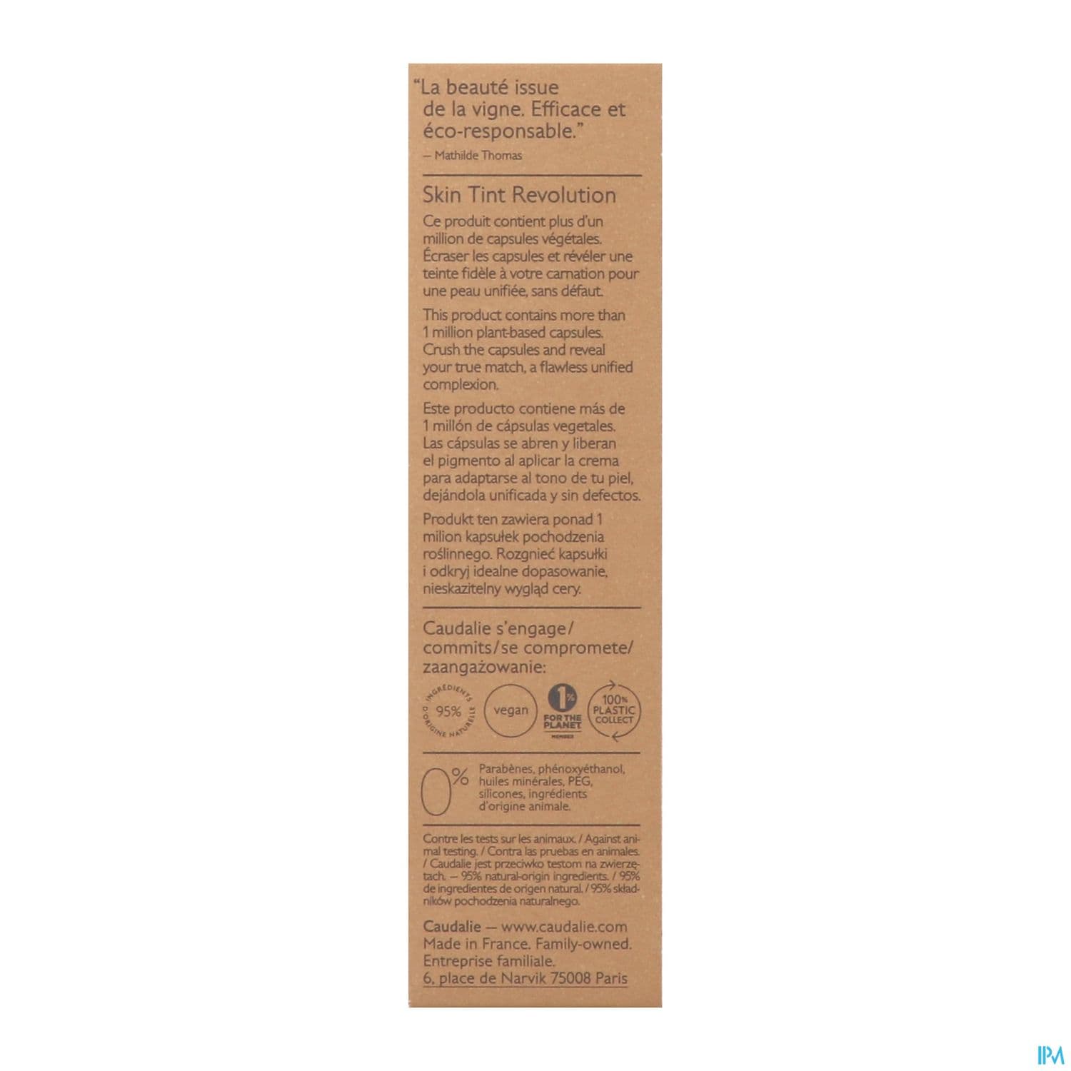 Caudalie Vinocrush Creme Teintee 4 30ml