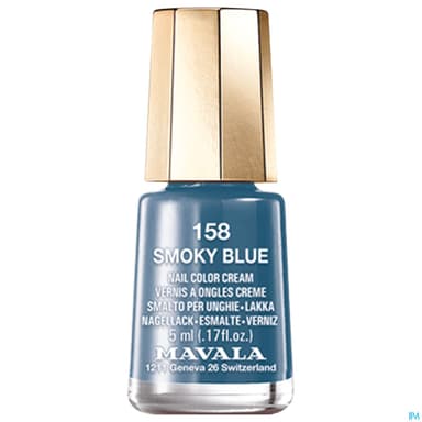 MAVALA VERNIS ONGL SMOCKY BLUE 158