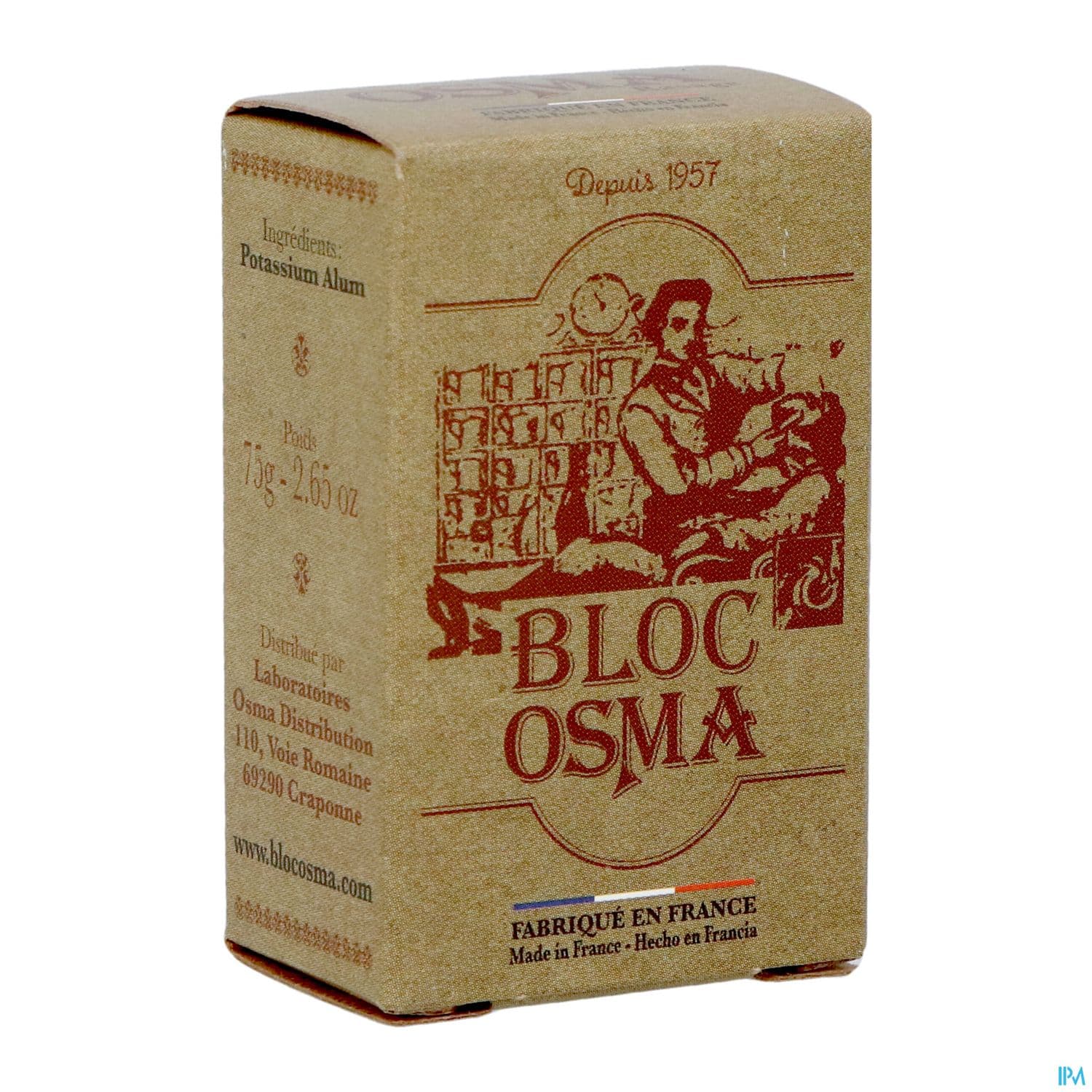 OSMA BLOC PIERRE ALUN 75G