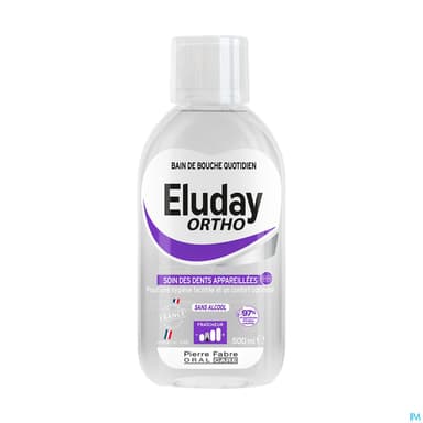 ELUDAY ORTHO BAIN BOUCHE 500ML