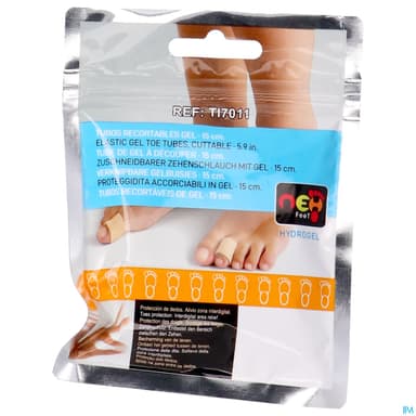 NEH FEET TUBE GEL 15CM DECOUP TL
