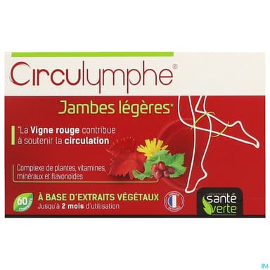 CIRCULYMPHE SANTE VERTE CPR60
