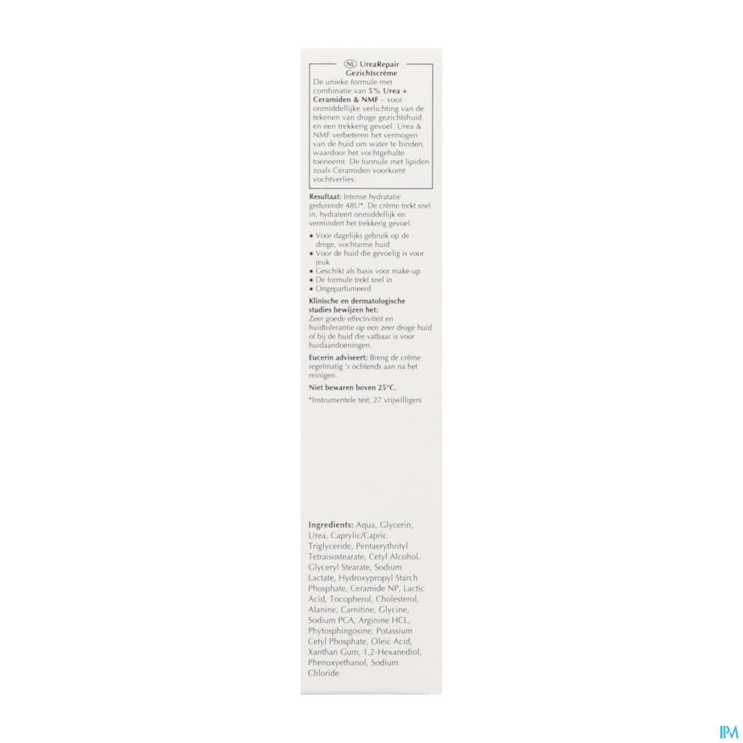 EUCERIN UREAREPAIR VISAGE 5% UREE