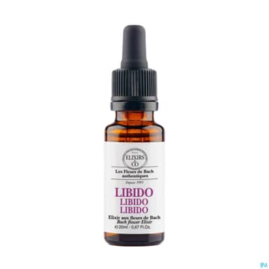Elixirs Co Les Fleurs De Bach Libido Bio Gouttes 20ml