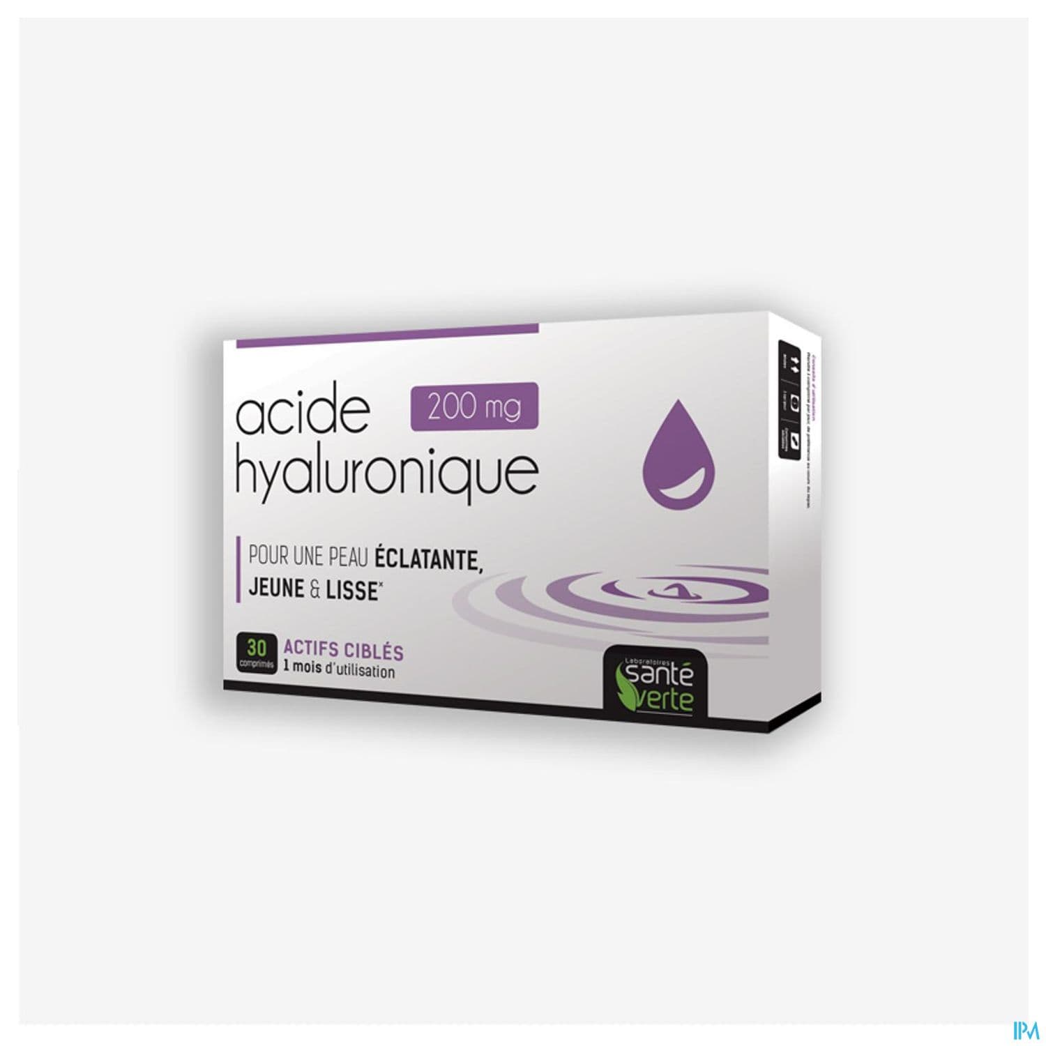 Sante Verte Acide Hyaluronique 200mg Comprime 30