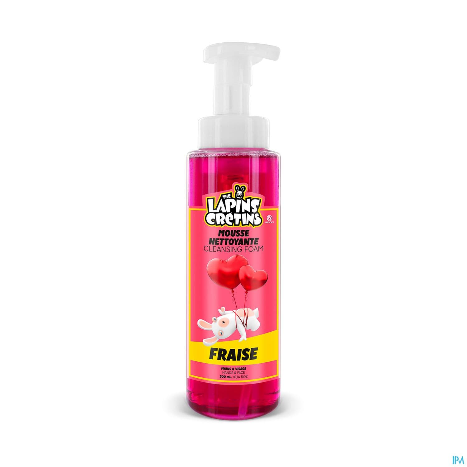 Enfant Licence Mousse Nettoyante Fraise Lapins Cretins 300ml