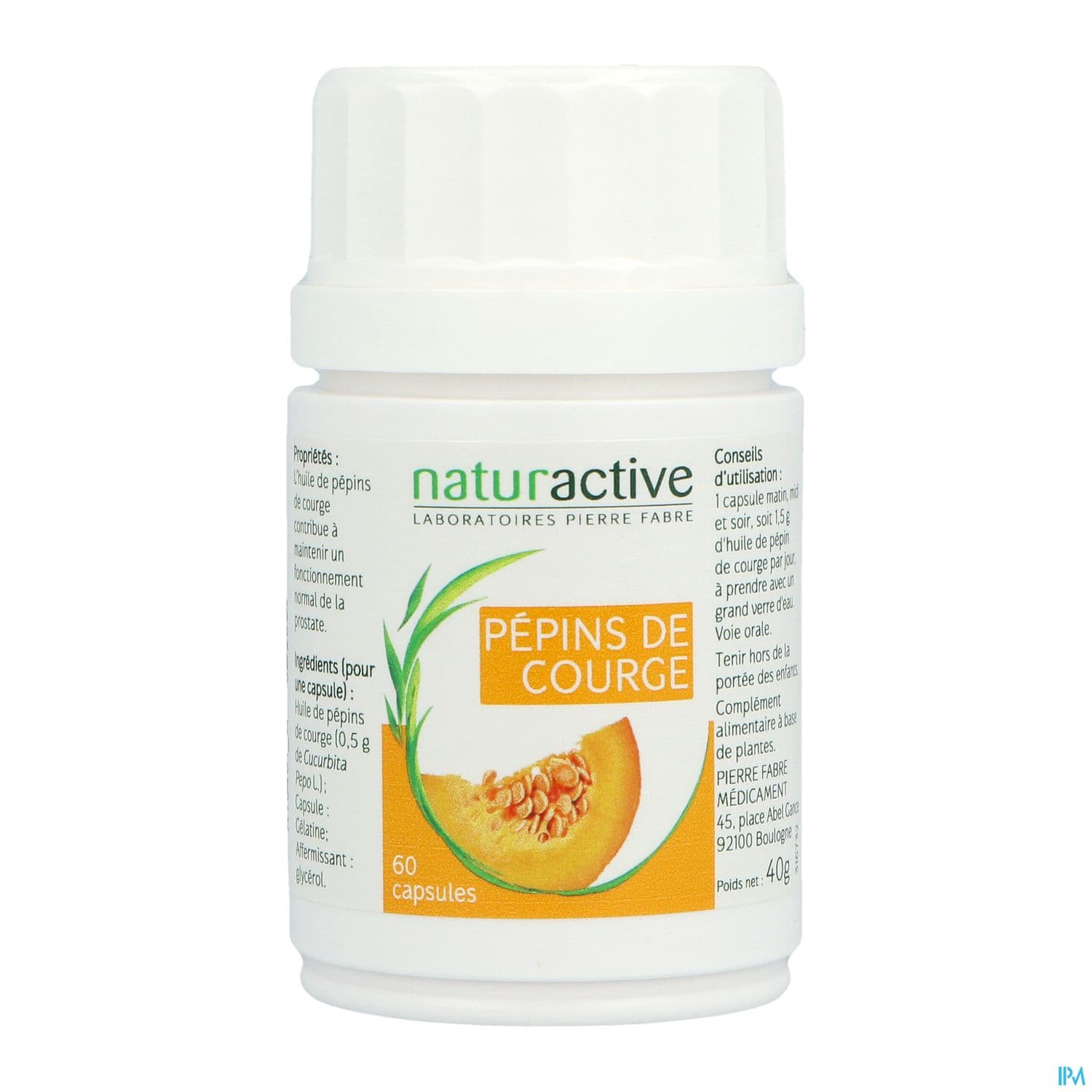 NATURACTIVE PEPIN COURG HLE CAPS60