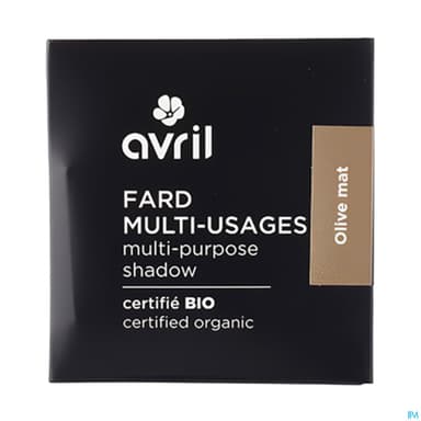 Avril Fard A Paupieres Olive Mat Certifiee Bio 2g5