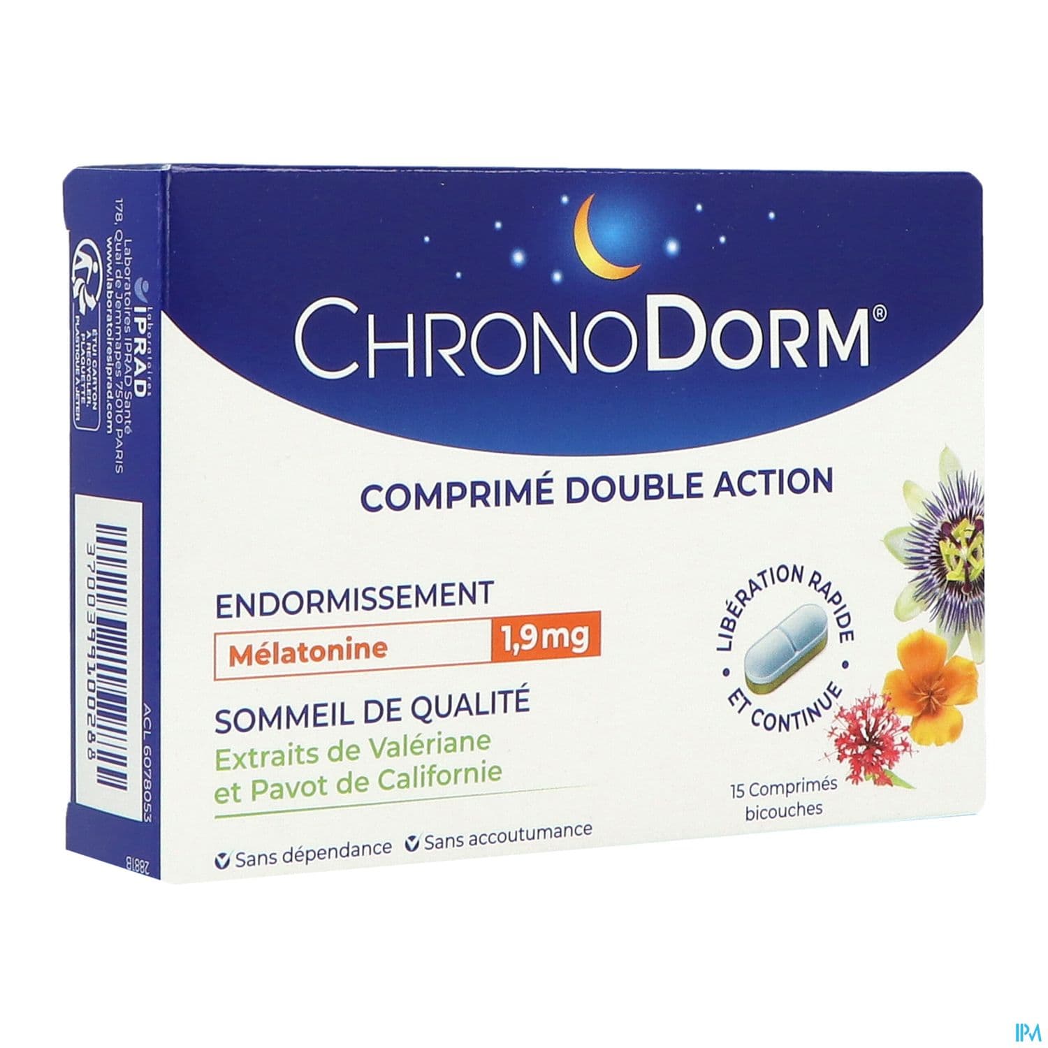 CHRONODORM DOUBLE ACTION CPR 15