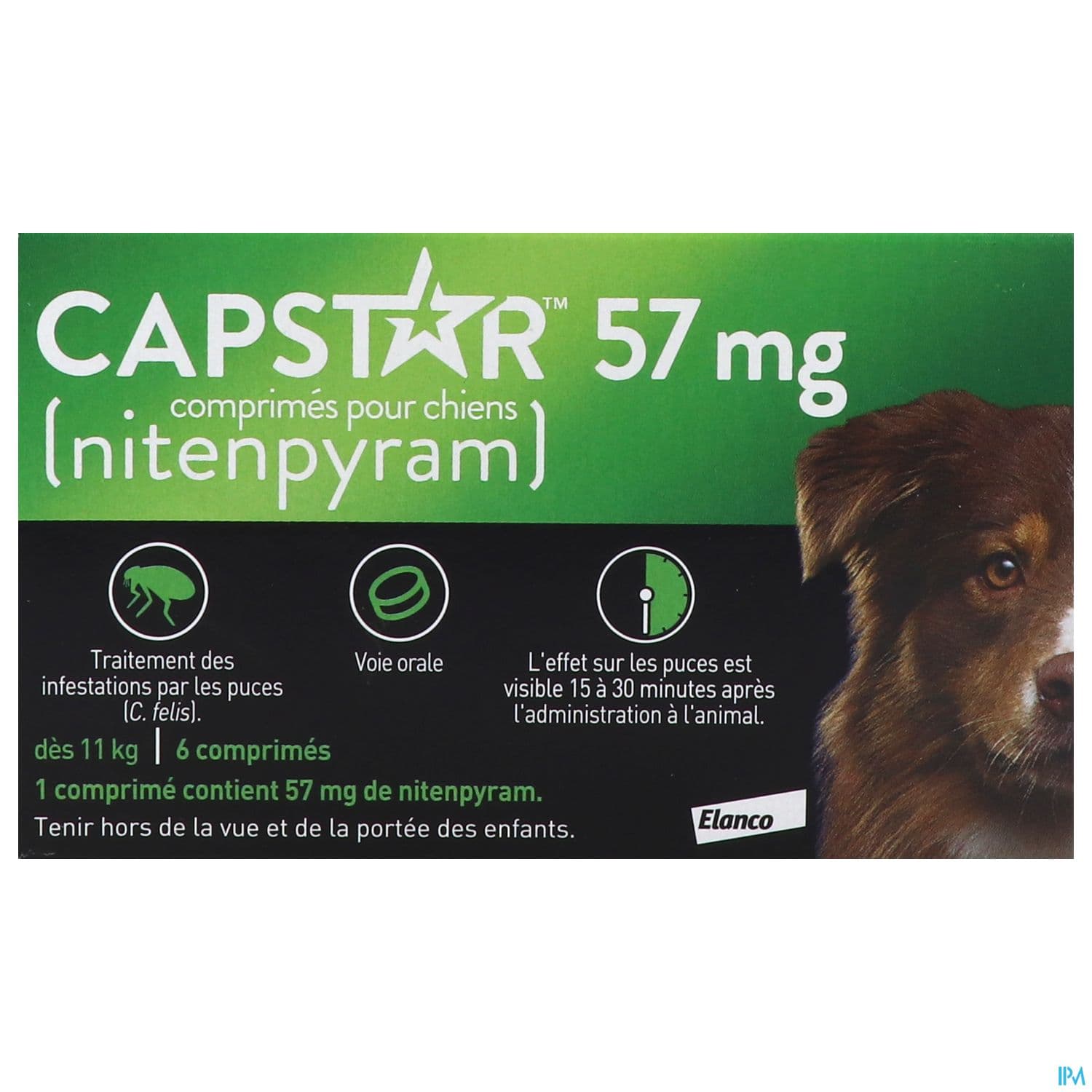 CAPSTAR 57MG CPR 6