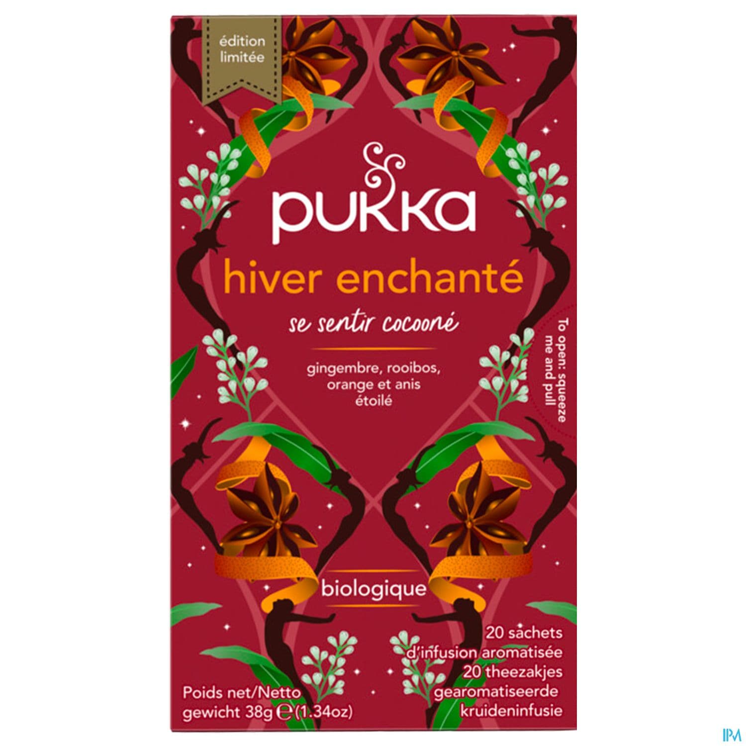 Pukka Infusion Hiver Enchantee Bio Sachet 20