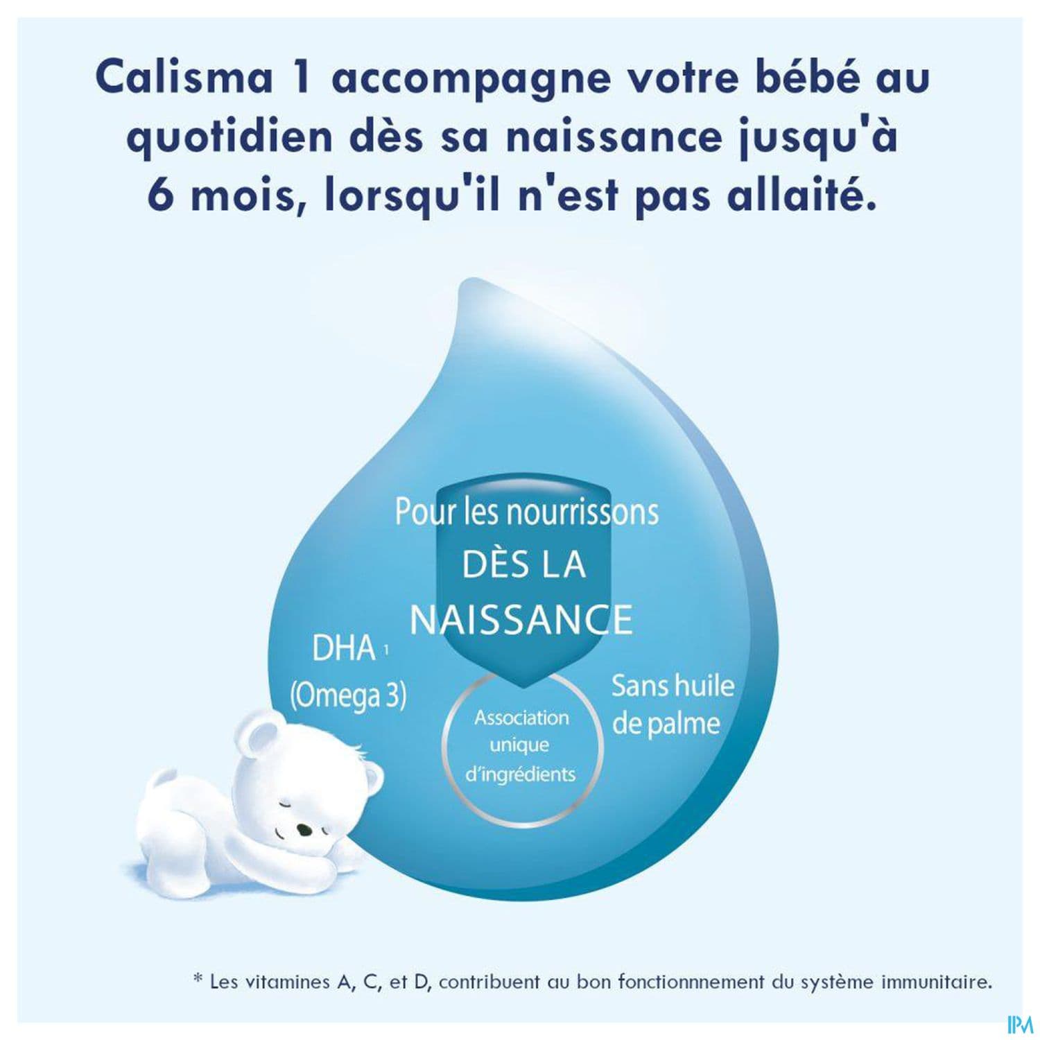 GALLIA CALISMA 1AGE LAIT PDR 1200G