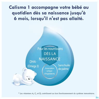 GALLIA CALISMA 1AGE LAIT PDR 1200G