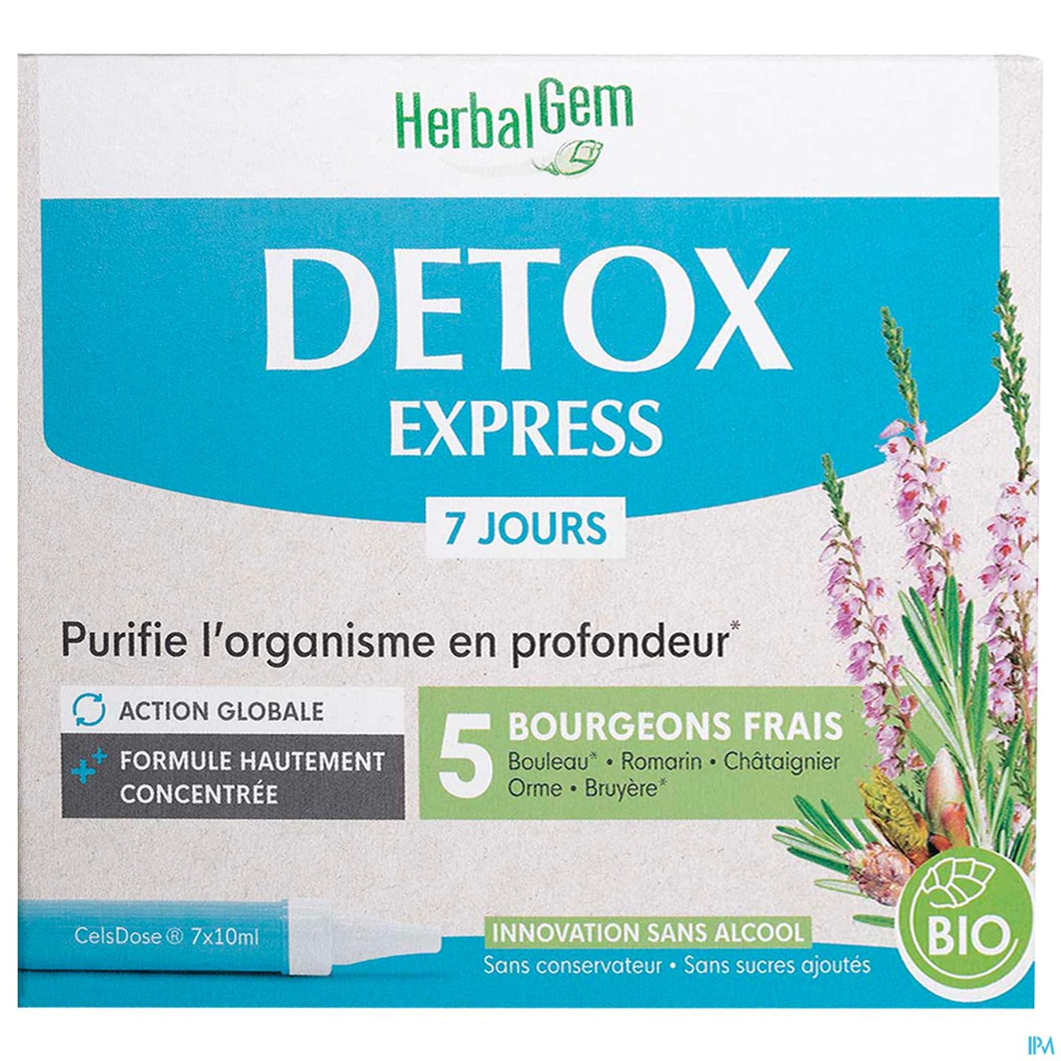 Herbalgem Complexes Gemmo Detox Express Bio 7x10ml