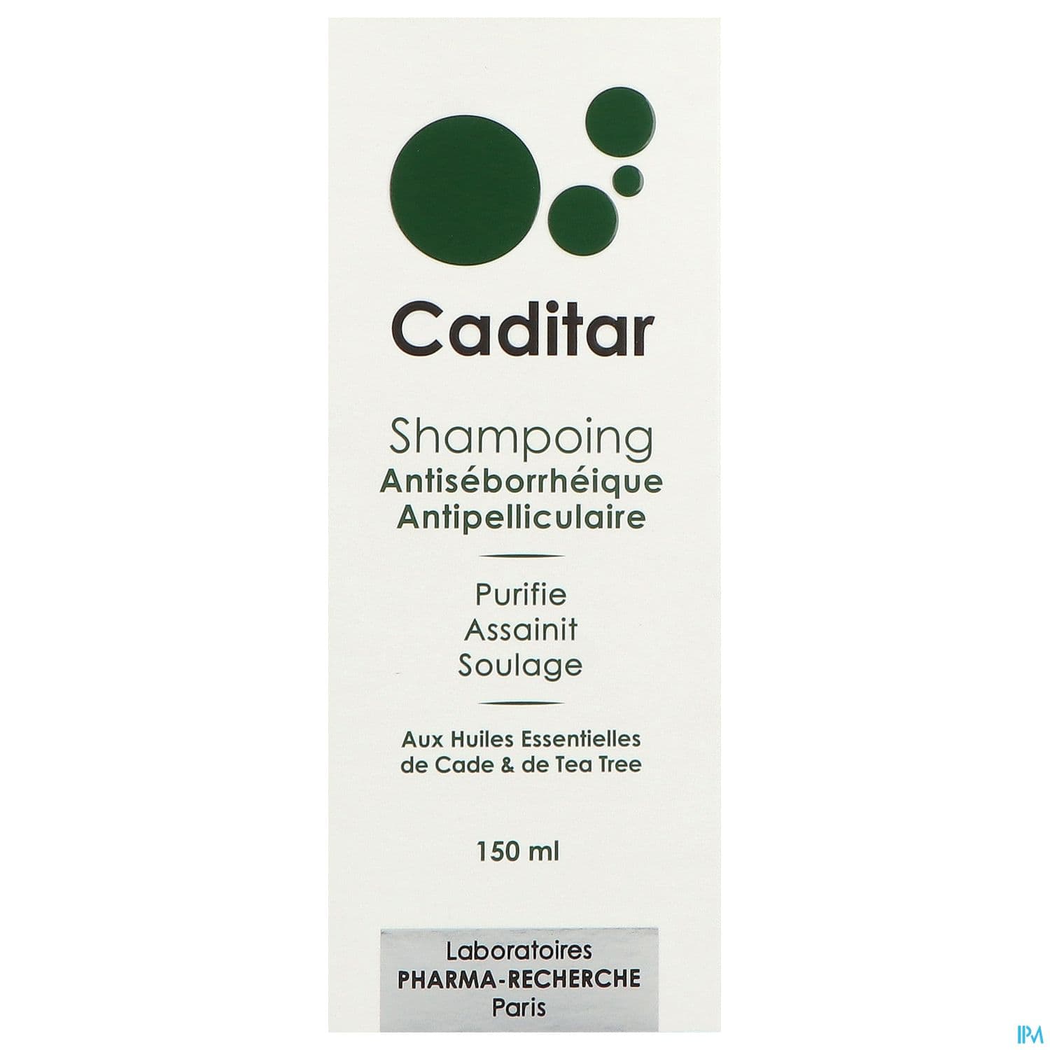 CADITAR SH A/PEL SEBORRH 150ML