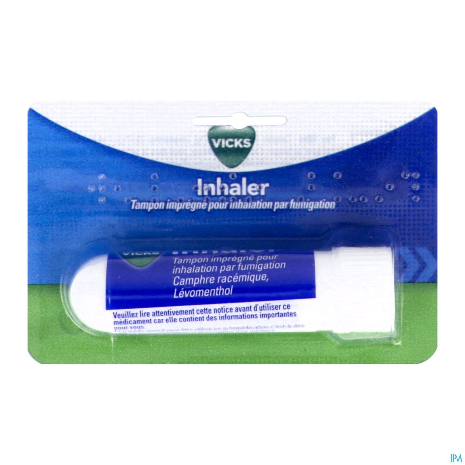 Vicks Inhaler Tampon Impregne Pour Inhalation