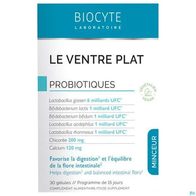 BIOCYTE LE VENTRE PLAT GELUL 30
