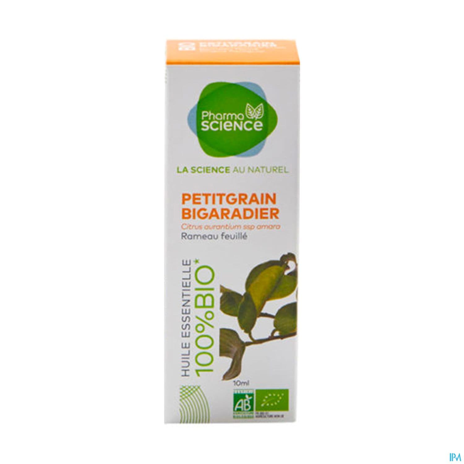 Pharmascience Huile Essentielle Petitgrain Bigaradier Bio 10ml — Pharmacie du Pilori