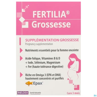 ISN FERTILIA GROSSESSE CAPS 90