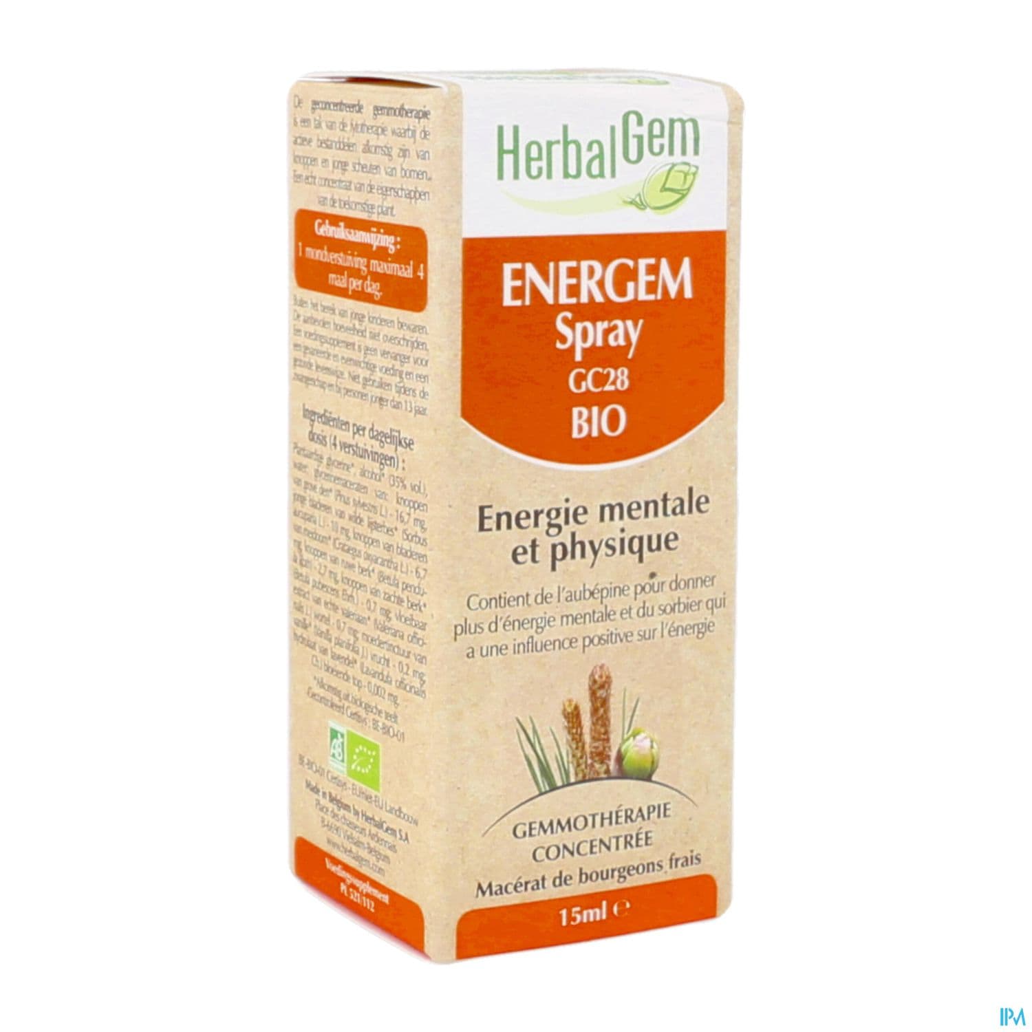 Herbalgem Energem Gc28 Energie Bio 15ml