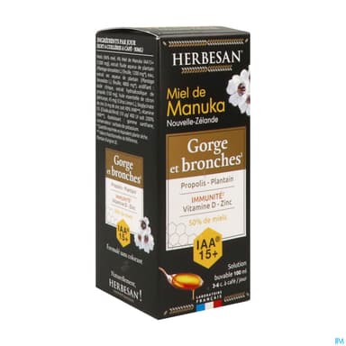 HERBESAN SIROP GORGE MANUKA 100ML