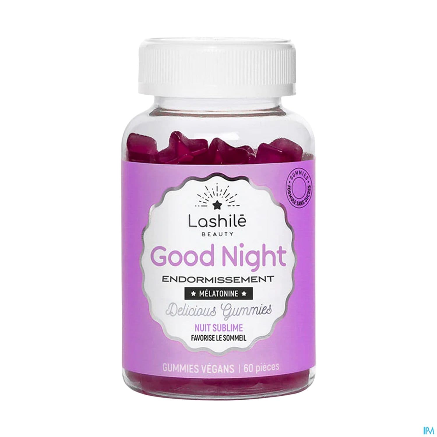 Lashile Beauty Good Night Gummies Sans Sucre 60